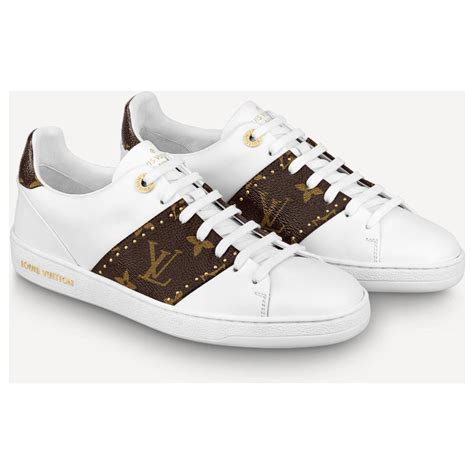 louis vuitton white sneakers frontrow|Louis Vuitton frontrow trainer.